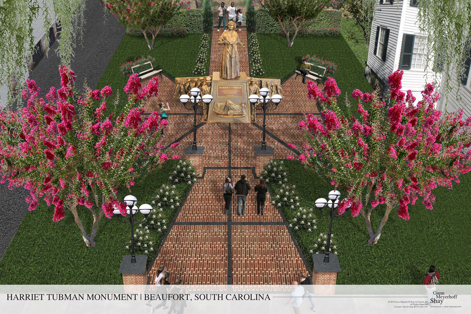 Beaufort Harriet Tubman Monument rendering